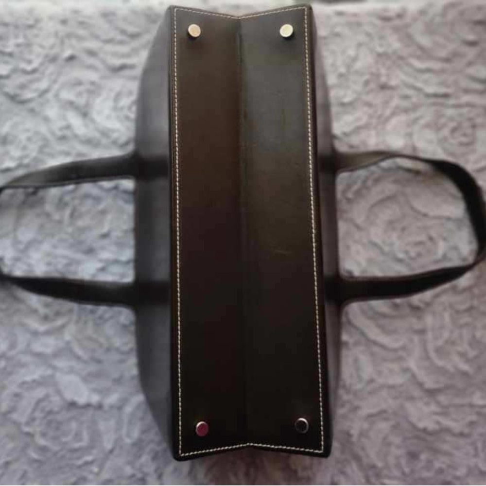 RALPH LAUREN BLACK LABEL vintage  dome top satchel/pinch-lock top closure - Picture 4 of 7